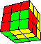 Cube in a cube back - W�rfel im W�rfel hinten