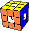 the Rubik's Cube with a hole - der hohle Zauberwürfel